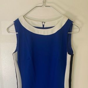 Lauren Ralph Lauren color block dress petite gently used.